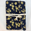 Blue and Gold Cherry Blossoms