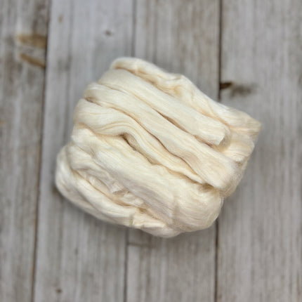 100% Tussah Silk Fibre