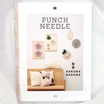 Punch Needle No. 5:  Sakura Sakura