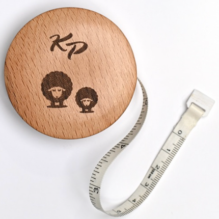 Retractable Wood Encased Measuring Tape