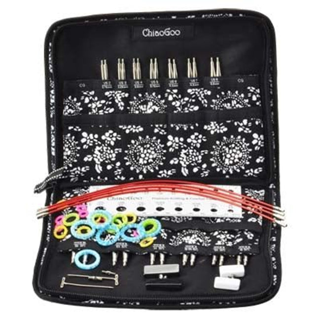 Chiaogoo 4" Twist Needle Set - A Twist of Yarn