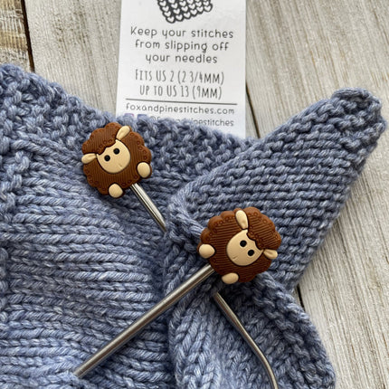 Fox and Pine Point Protectors - A Twist of Yarn