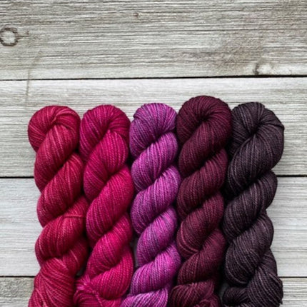 Gradient Shawl Kit (Small) Cashmere Sock - A Twist of Yarn