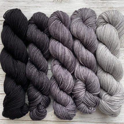 Gradient Shawl Kit (Small) Cashmere Sock - A Twist of Yarn