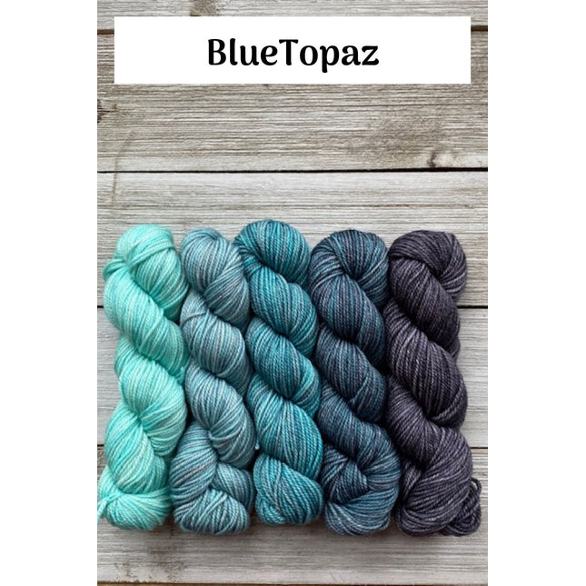 Gradient Shawl Kit (Small) Cashmere Sock - A Twist of Yarn