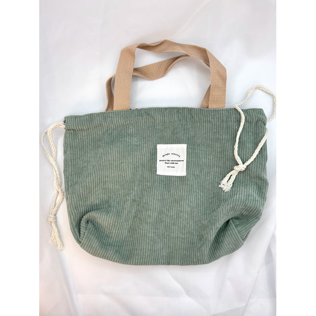 Drawstring Corduroy Project Bags