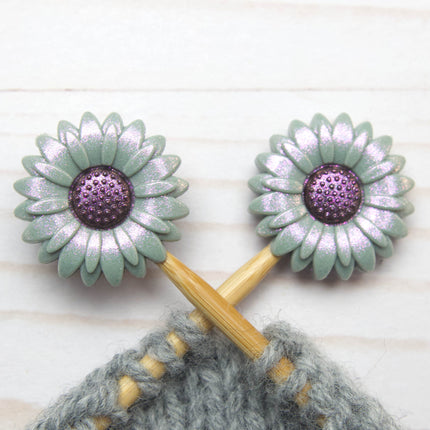 Fox and Pine Stitch Stoppers