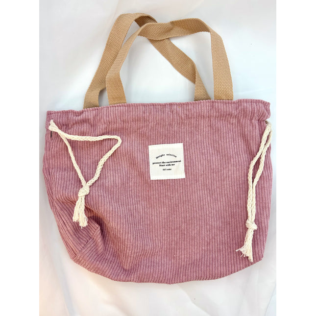 Drawstring Corduroy Project Bags