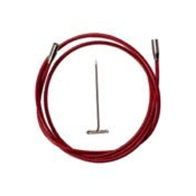 Twist Red Cables - A Twist of Yarn