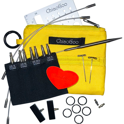 Chiaogoo Twist Needles Shorties Sets