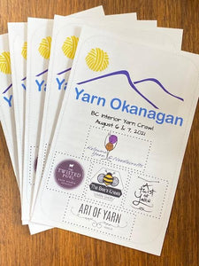 Okanagan Yarn Crawl Passport