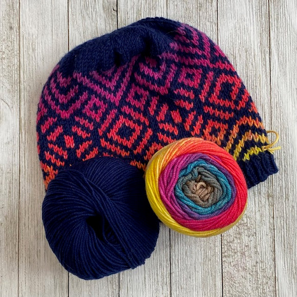 'Abstract Balance' Hat Kit - Pattern Not Included